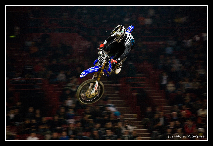 saut en supercross