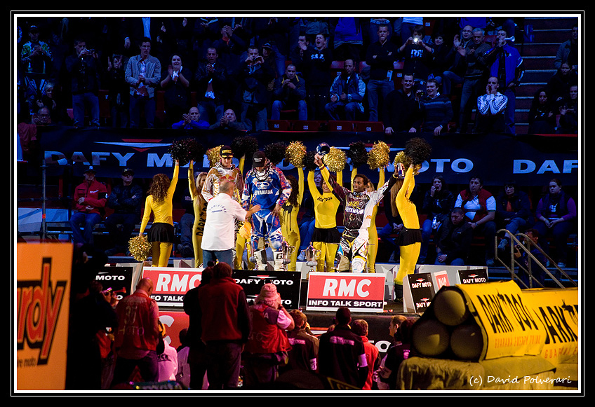 podium du super cross